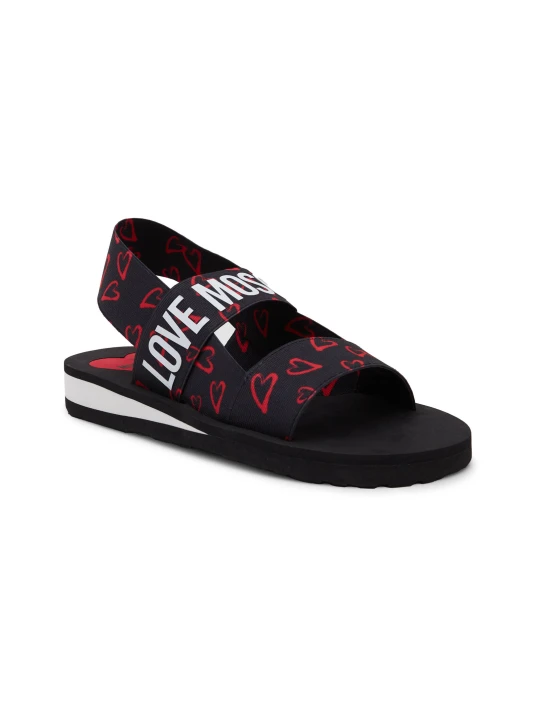 Zdjęcie produktu Love Moschino Sandały EVA30 ELASTICO czarny