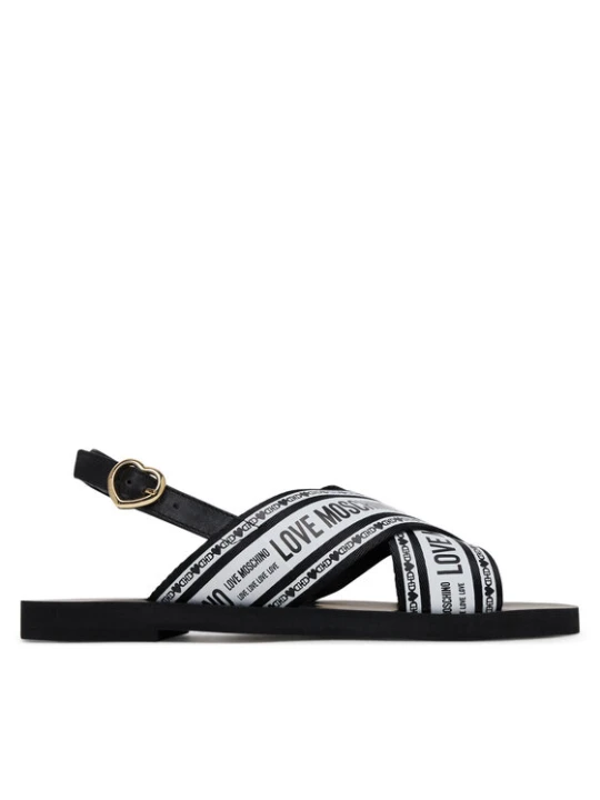 Zdjęcie produktu LOVE MOSCHINO Sandały San Lod Micro20 JA16142G0MIX200A Czarny
