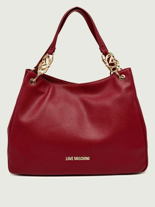 Zdjęcie produktu Love Moschino Shopperka bordowy