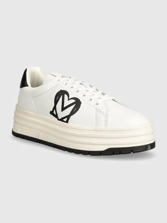 Zdjęcie produktu Love Moschino sneakersy skórzane biały