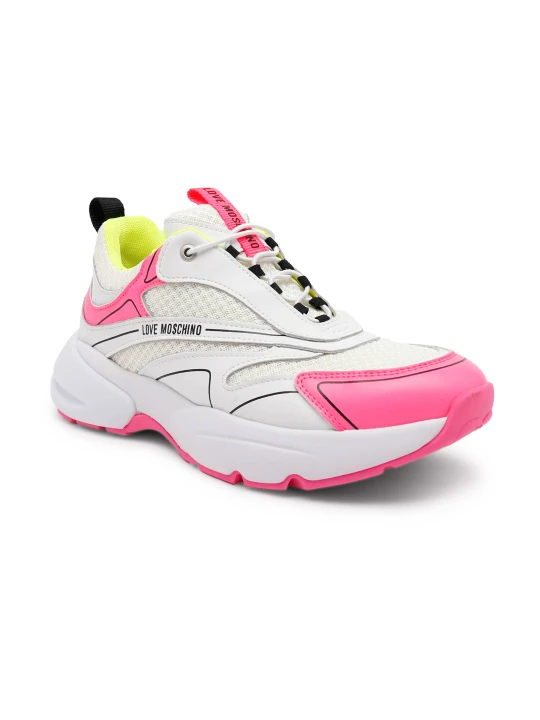 Zdjęcie produktu Love Moschino Sneakersy | z dodatkiem skóry biały