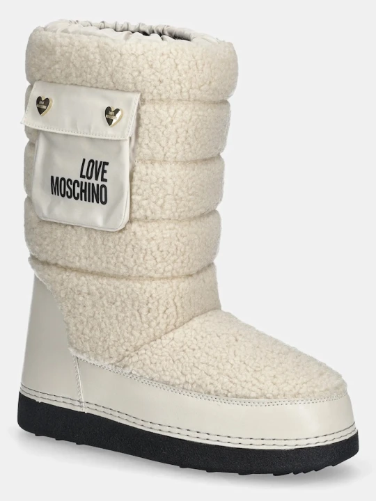 Zdjęcie produktu Love Moschino śniegowce beżowy
