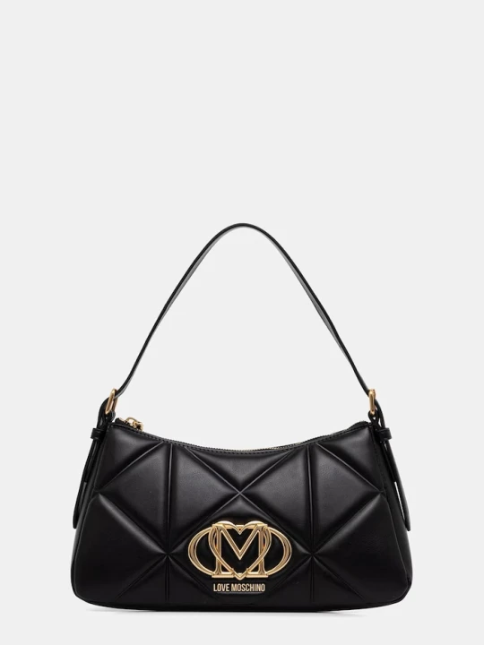 Zdjęcie produktu Love Moschino torebka bagietka damska z imitacji skóry czarny