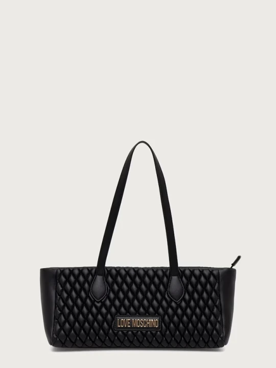 Zdjęcie produktu Love Moschino torebka bagietka damska z imitacji skóry czarny