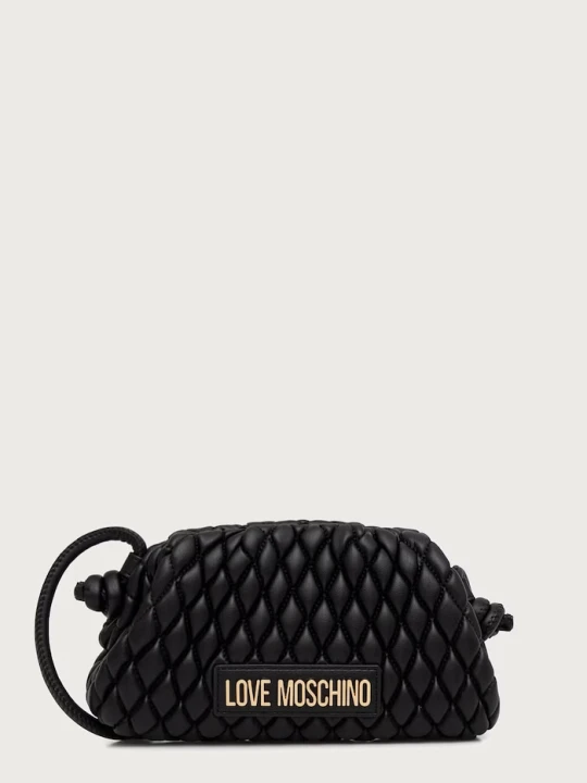 Zdjęcie produktu Love Moschino torebka crossbody damska skórzana czarny