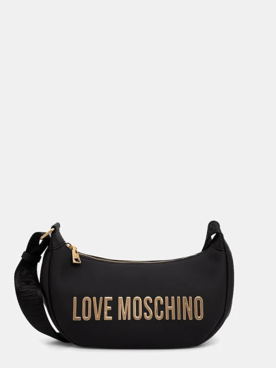 Zdjęcie produktu Love Moschino torebka crossbody damska z imitacji skóry czarny