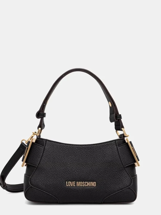 Zdjęcie produktu Love Moschino torebka crossbody damska z imitacji skóry czarny