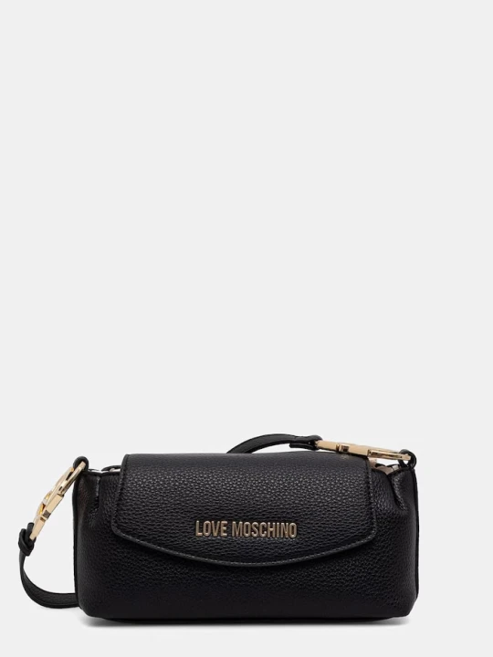 Zdjęcie produktu Love Moschino torebka crossbody damska z imitacji skóry czarny