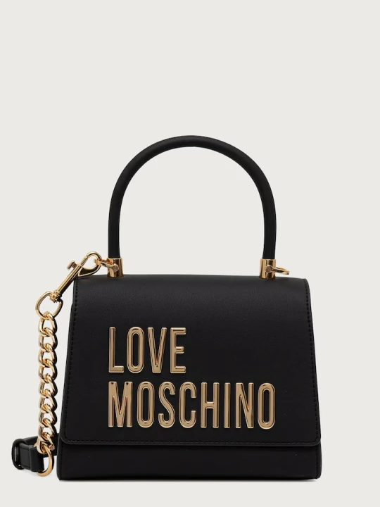 Zdjęcie produktu Love Moschino torebka crossbody damska z imitacji skóry czarny