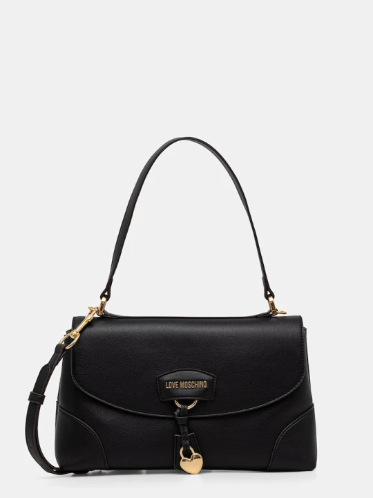 Zdjęcie produktu Love Moschino torebka damska skórzana czarny