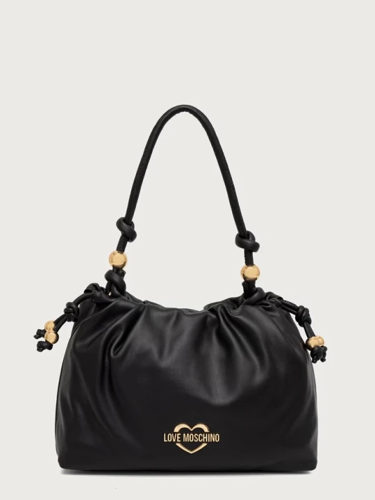Zdjęcie produktu Love Moschino torebka damska skórzana czarny