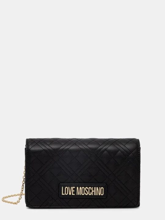 Zdjęcie produktu Love Moschino torebka damska z imitacji skóry czarny