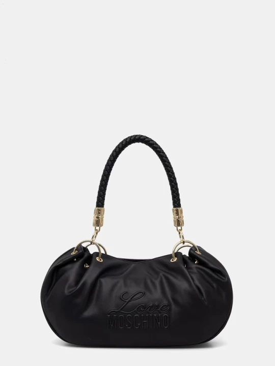 Zdjęcie produktu Love Moschino torebka damska z imitacji skóry czarny