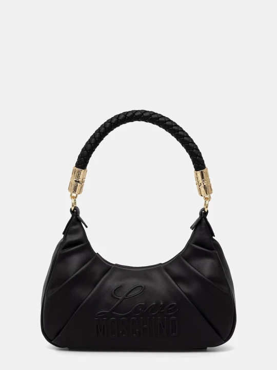 Zdjęcie produktu Love Moschino torebka damska z imitacji skóry czarny