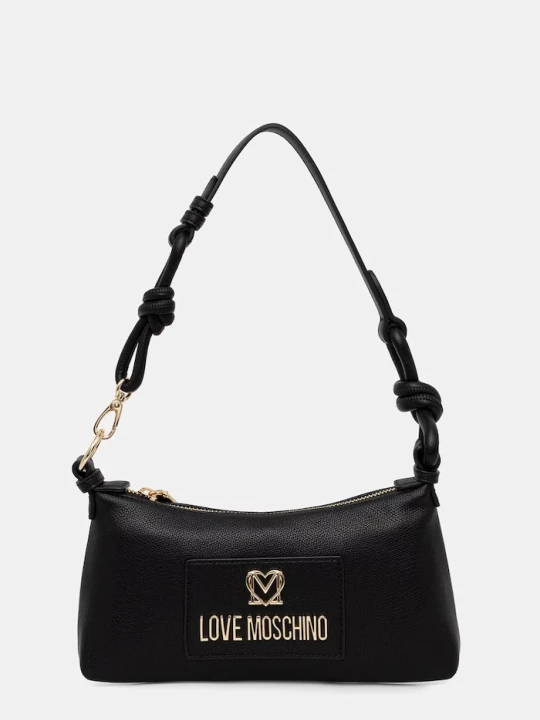 Zdjęcie produktu Love Moschino torebka damska z imitacji skóry czarny