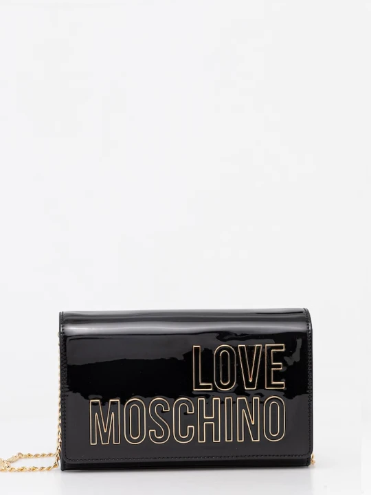 Zdjęcie produktu Love Moschino torebka damska z imitacji skóry czarny