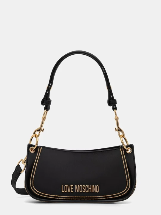 Zdjęcie produktu Love Moschino torebka damska z imitacji skóry czarny