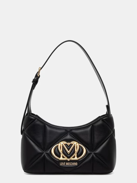 Zdjęcie produktu Love Moschino torebka damska z imitacji skóry czarny