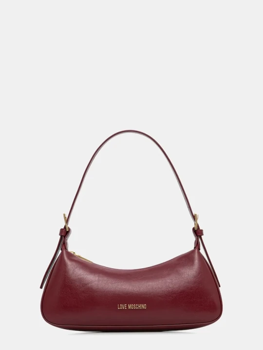 Zdjęcie produktu Love Moschino torebka damska z imitacji skóry bordowy