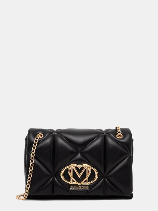 Zdjęcie produktu Love Moschino torebka damska z imitacji skóry czarny