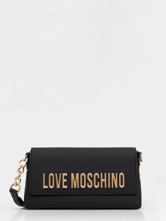 Zdjęcie produktu Love Moschino torebka damska z imitacji skóry czarny