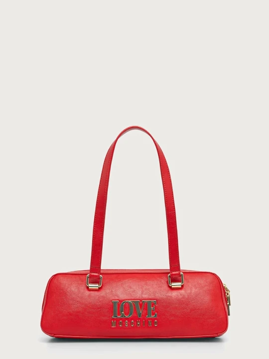 Zdjęcie produktu Love Moschino torebka damska z imitacji skóry czerwony