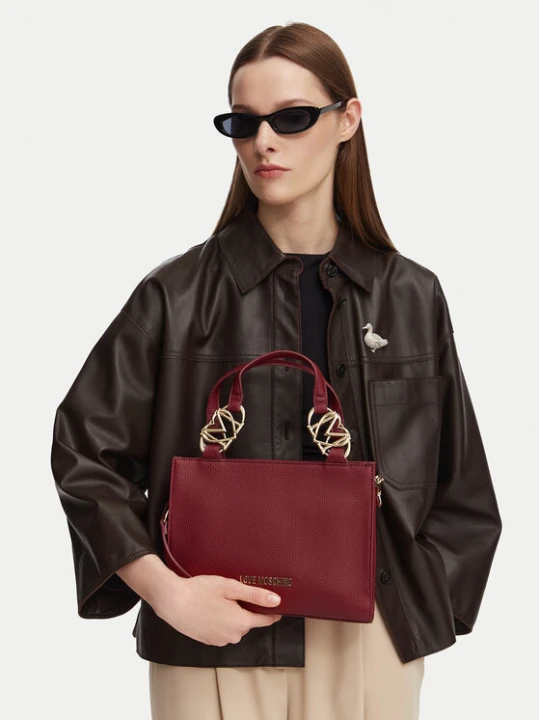 Zdjęcie produktu LOVE MOSCHINO Torebka JC4006PP1PLB0552 Bordowy