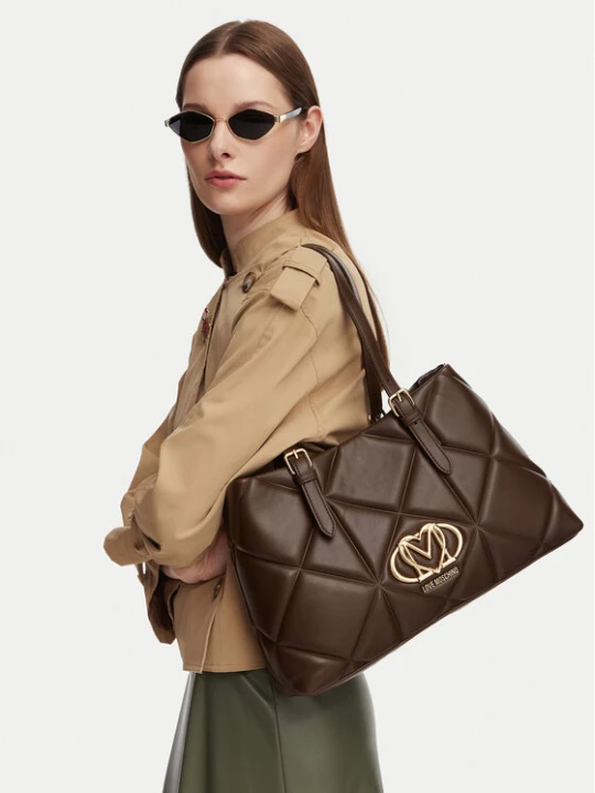 Zdjęcie produktu LOVE MOSCHINO Torebka JC4033PP1PLC0300 Brązowy