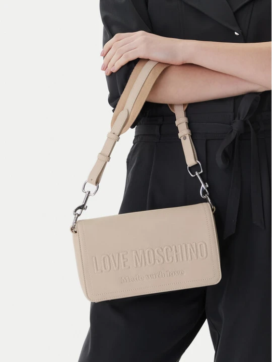 Zdjęcie produktu LOVE MOSCHINO Torebka JC4046PP1OLE0110 Kremowy