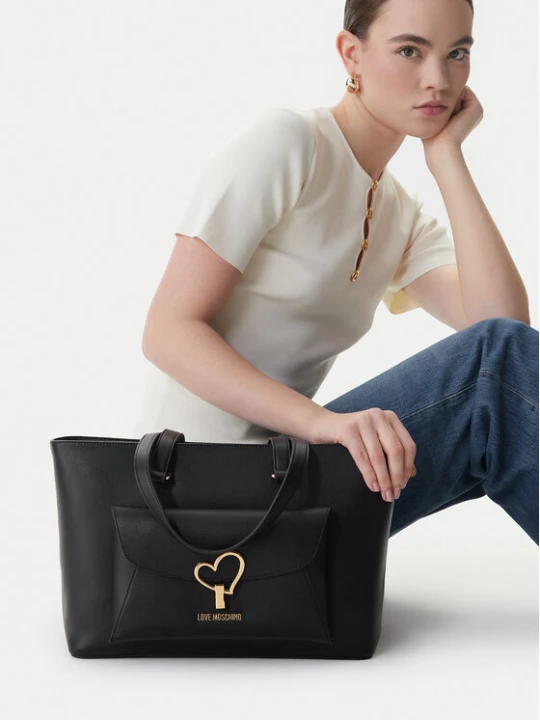 Zdjęcie produktu LOVE MOSCHINO Torebka JC4136PP1OLQ0000 Czarny