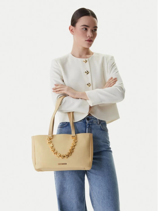 Zdjęcie produktu LOVE MOSCHINO Torebka JC4153PP1OL1712A Beżowy