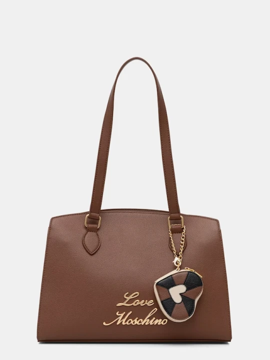 Zdjęcie produktu Love Moschino torebka shopper damska brązowy