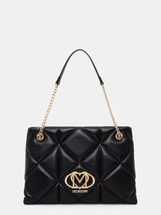 Zdjęcie produktu Love Moschino torebka shopper damska z imitacji skóry czarny