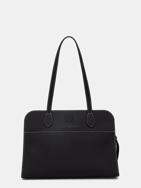 Zdjęcie produktu Love Moschino torebka shopper damska z imitacji skóry czarny