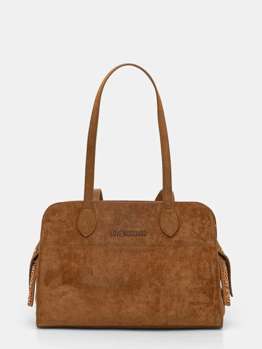 Zdjęcie produktu Love Moschino Torebka shopper damskie brązowy