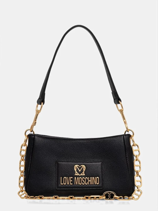 Zdjęcie produktu Love Moschino torebka skórzana czarny