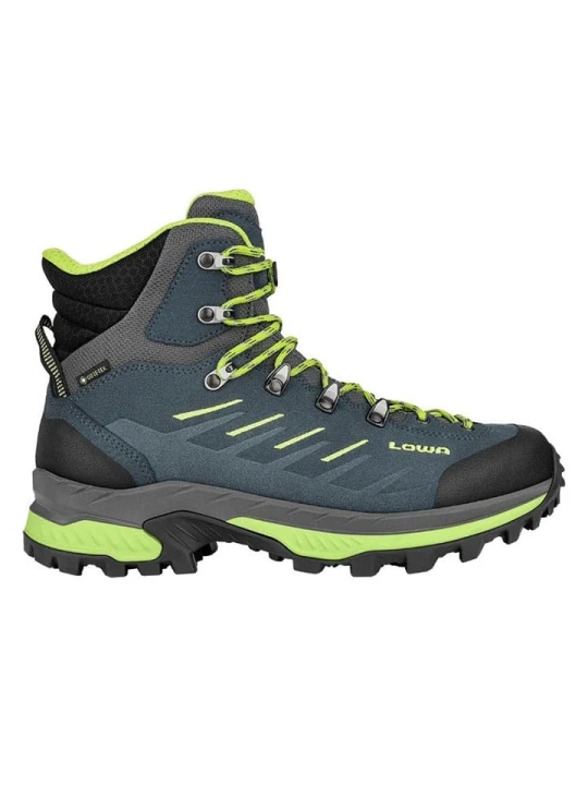 Zdjęcie produktu LOWA Skórzane buty trekkingowe "Randir GTX" w kolorze zielono-niebieskim rozmiar: 41
