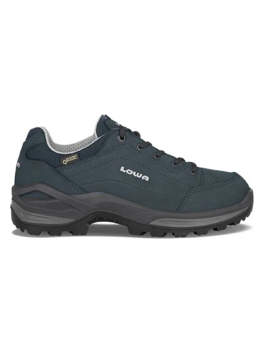 Zdjęcie produktu LOWA Skórzane buty trekkingowe "Renegade GTX" w kolorze granatowym rozmiar: 41