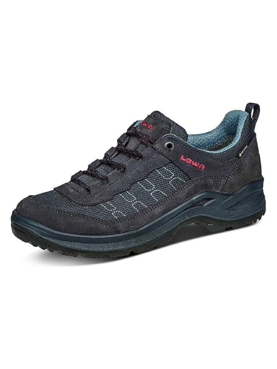 Zdjęcie produktu LOWA Skórzane buty trekkingowe "Taurus Pro GTX" w kolorze granatowym rozmiar: 40
