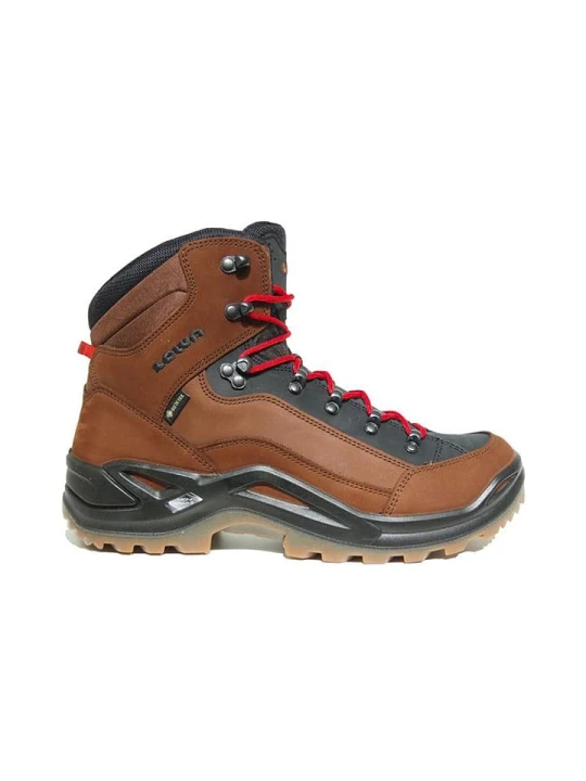 Zdjęcie produktu LOWA Skórzane buty turystyczne "Renegade GTX Mid" w kolorze jasnobrązowym rozmiar: 41, 5