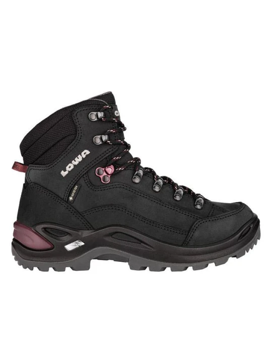 Zdjęcie produktu LOWA Skórzane buty turystyczne "Renegade GTX Mid Ws" w kolorze czarnym rozmiar: 37