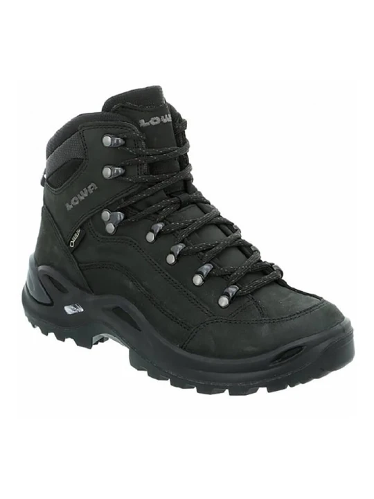 Zdjęcie produktu LOWA Skórzane buty turystyczne "Renegade GTX Mid Ws" w kolorze czarnym rozmiar: 40