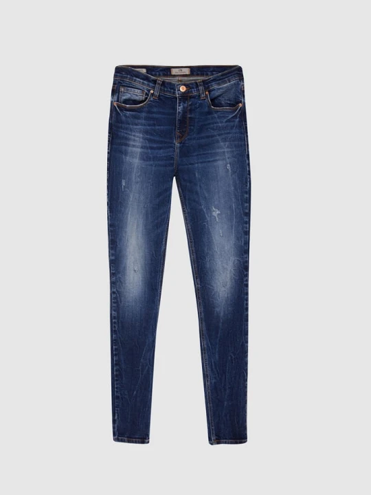 Zdjęcie produktu LTB Dżinsy "Amy" - Slim fit - w kolorze granatowym rozmiar: W25/L32