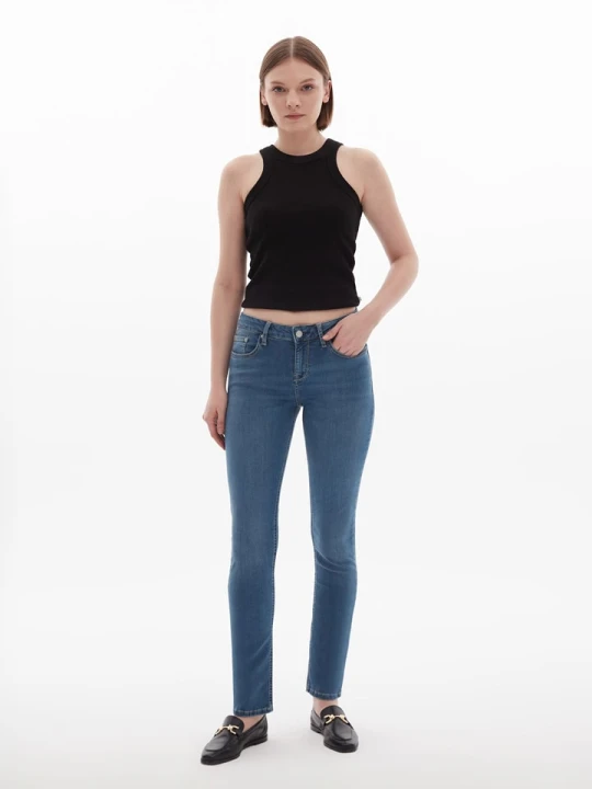 Zdjęcie produktu LTB Dżinsy "Aspen" - Slim fit - w kolorze niebieskim rozmiar: W26/L32
