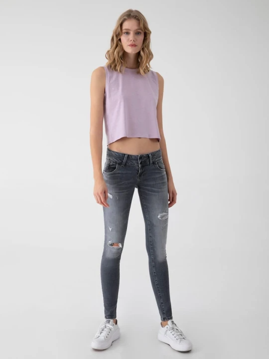 Zdjęcie produktu LTB Dżinsy "Aspen" - Slim fit - w kolorze szarym rozmiar: W30 / L32