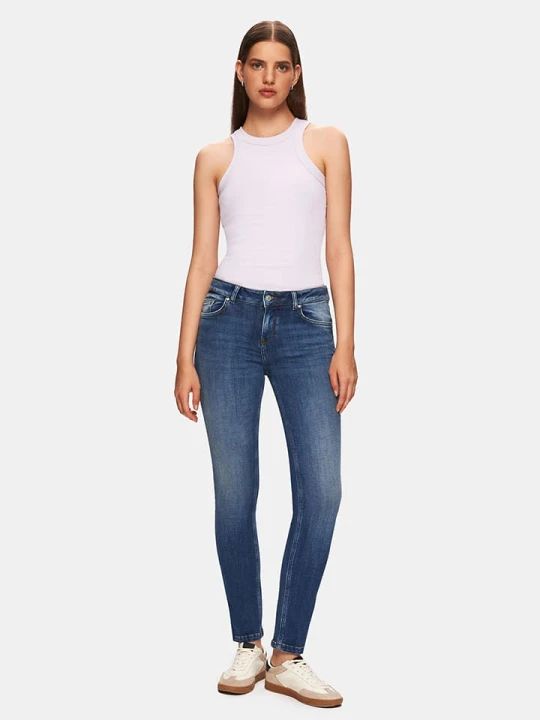 Zdjęcie produktu LTB Dżinsy "Fallon 200" - Slim fit - w kolorze niebieskim rozmiar: W31/L30