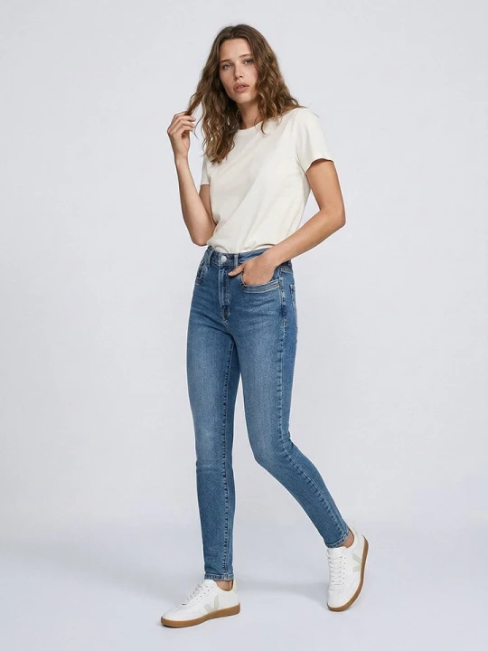 Zdjęcie produktu LTB Dżinsy "Jonna" - Skinny fit - w kolorze niebieskim rozmiar: W32 / L32
