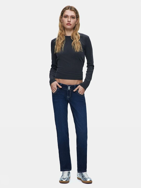 Zdjęcie produktu LTB Dżinsy "Molly 200" - Slim fit - w kolorze granatowym rozmiar: W30/L30