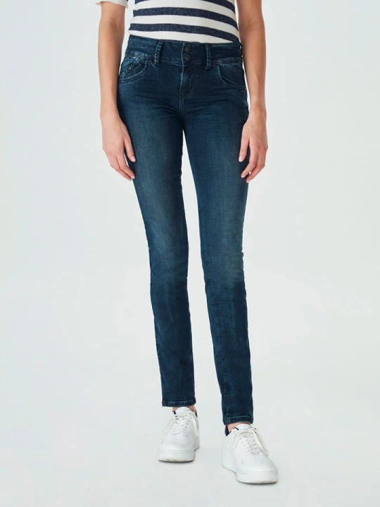 Zdjęcie produktu LTB Dżinsy "Molly" - Skinny fit - w kolorze granatowym rozmiar: W33 / L30