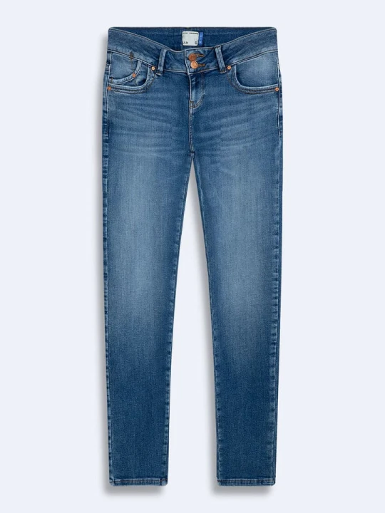 Zdjęcie produktu LTB Dżinsy "Molly" - Skinny fit - w kolorze niebieskim rozmiar: W26 / L34